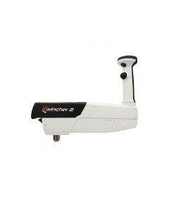 Ewincher electric winch 2 connected crank blackwhite