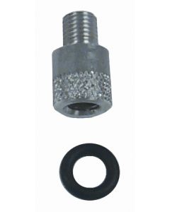 Base oil pump adapter for Suzuki engine.