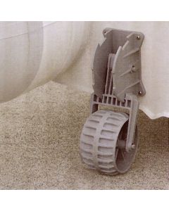 Ruedas de puesta al agua escamotables 