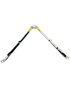 Straps and 2 arm raising harness