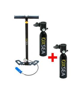 OX500 dive pack x2 bottles OXSEA